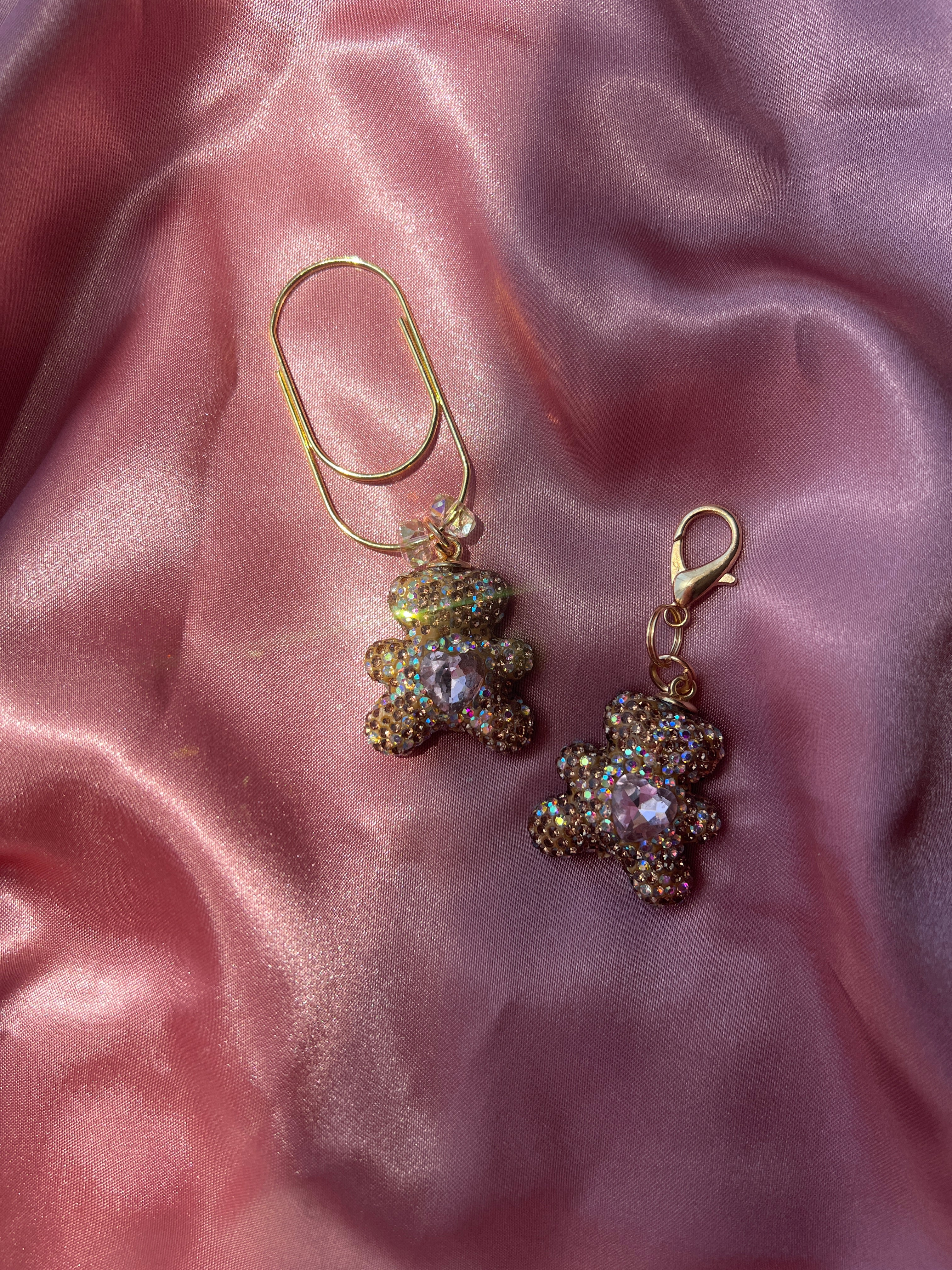 Coquette Bling Bear Charm