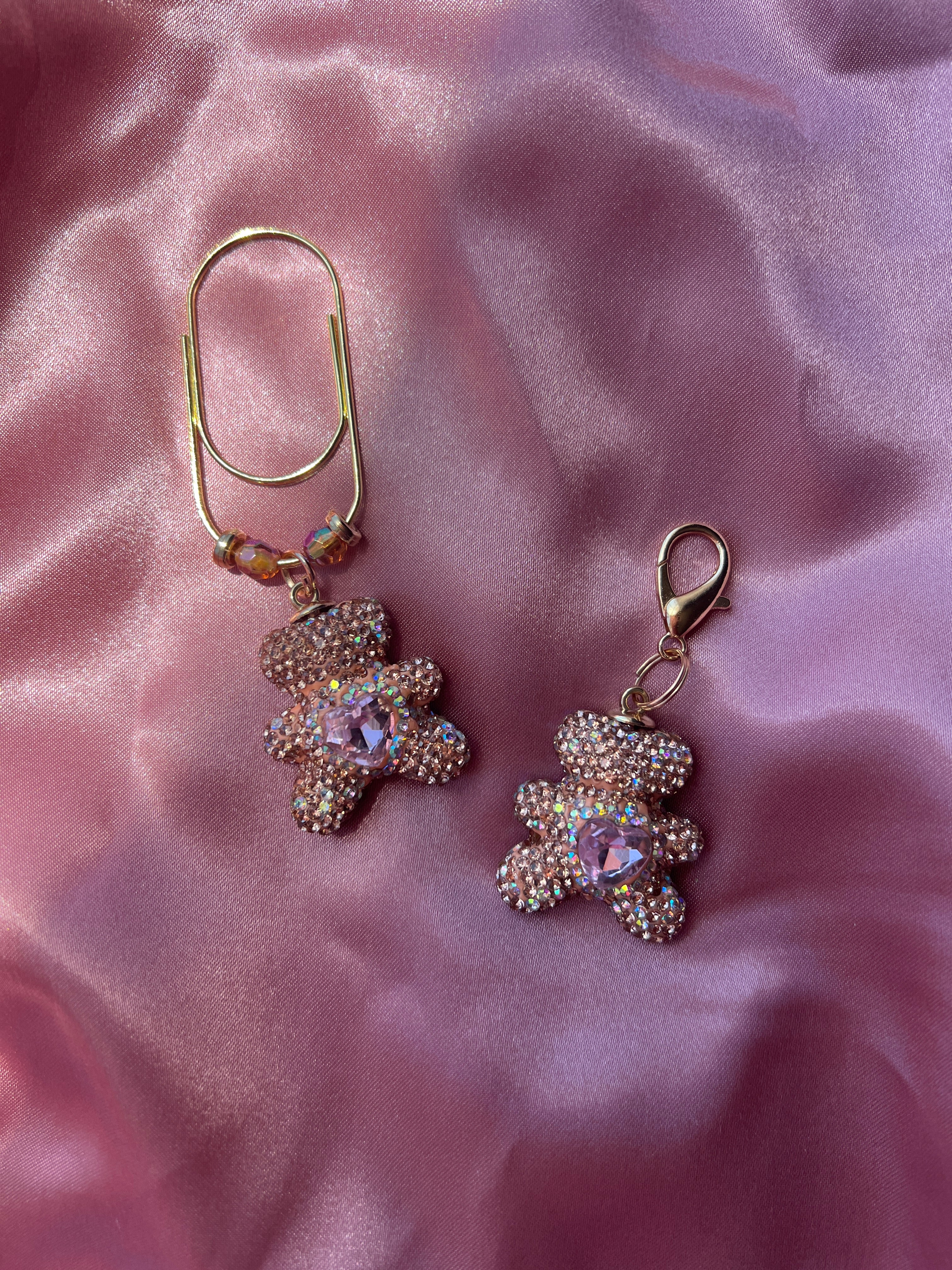 Coquette Bling Bear Charm