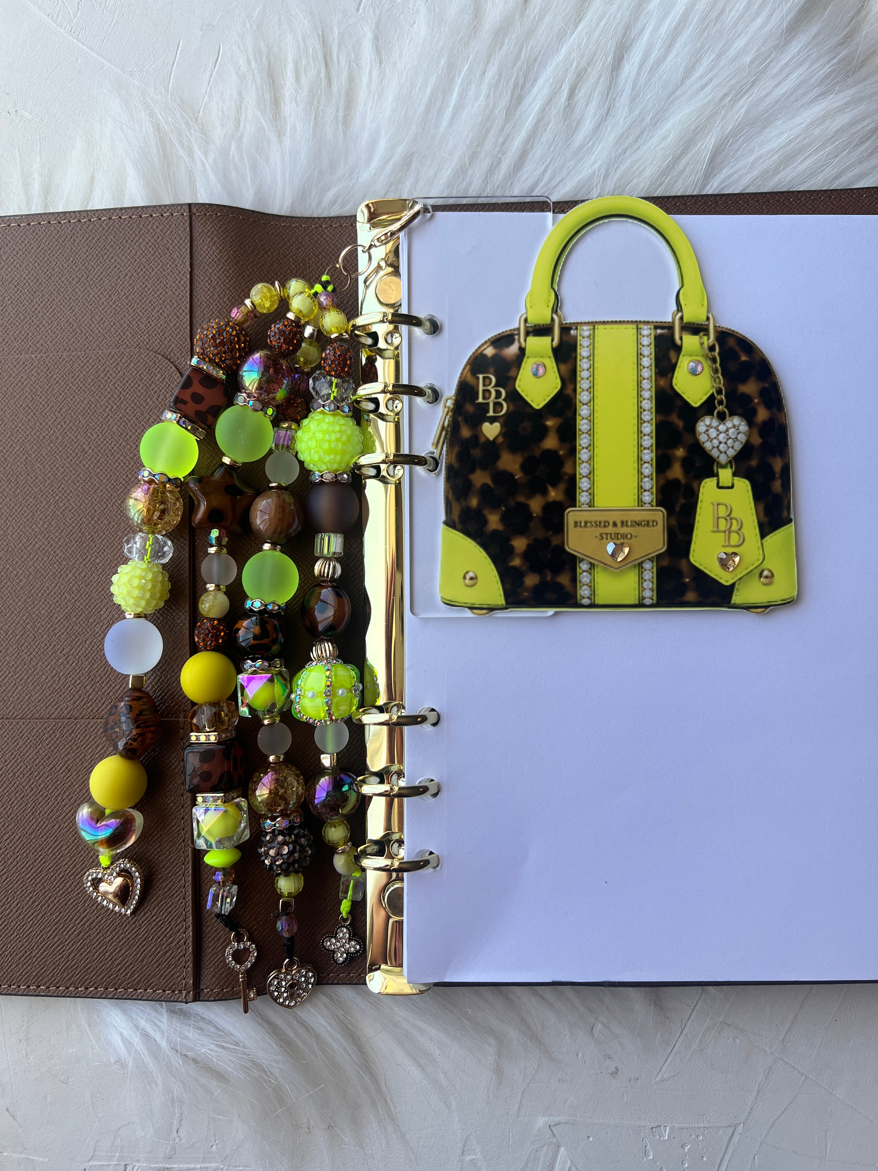 Statement Charm Anchor™ Collection | Luxury Acrylic Planner Charm