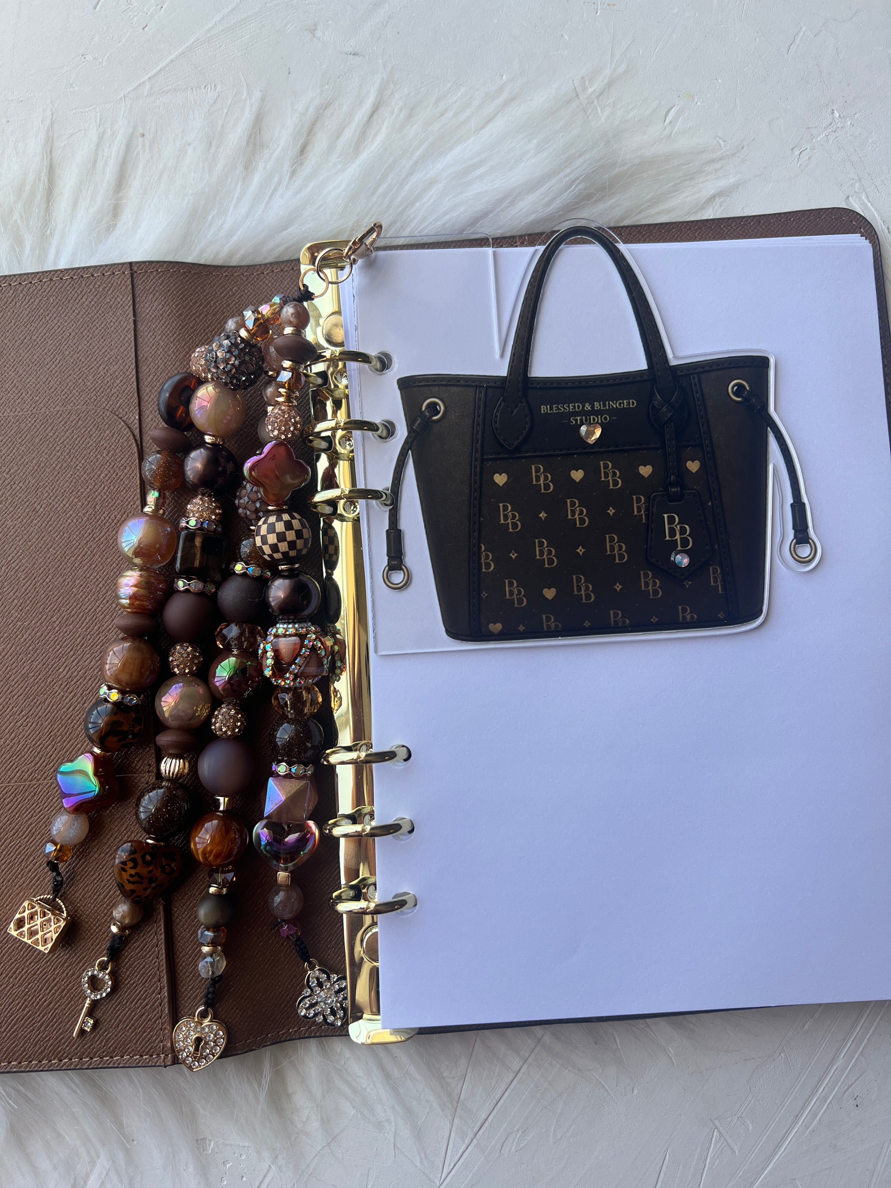 Statement Charm Anchor™ Collection | Luxury Acrylic Planner Charm