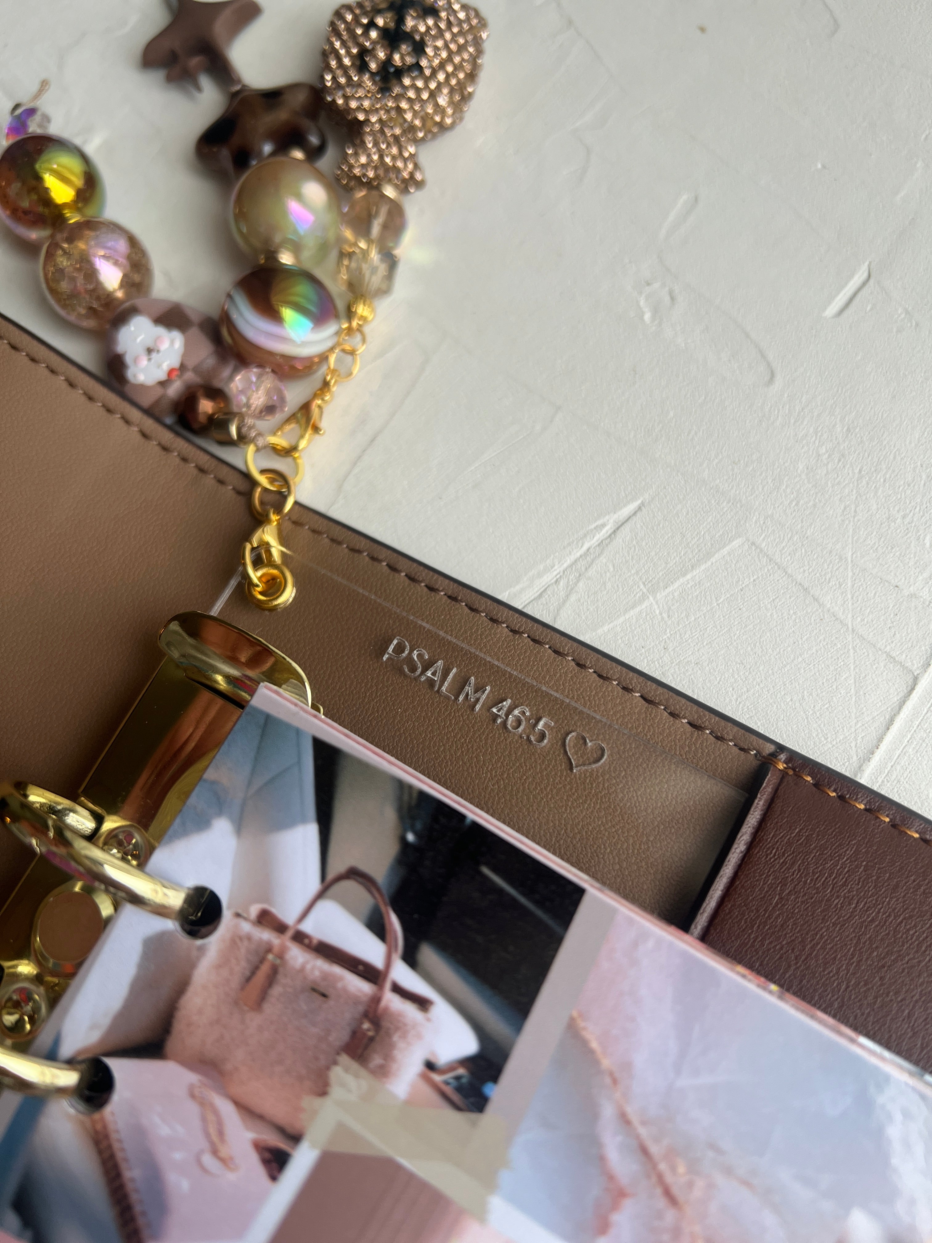 Signature Acrylic Planner Insert™ | Luxury Ring Planner Accessory
