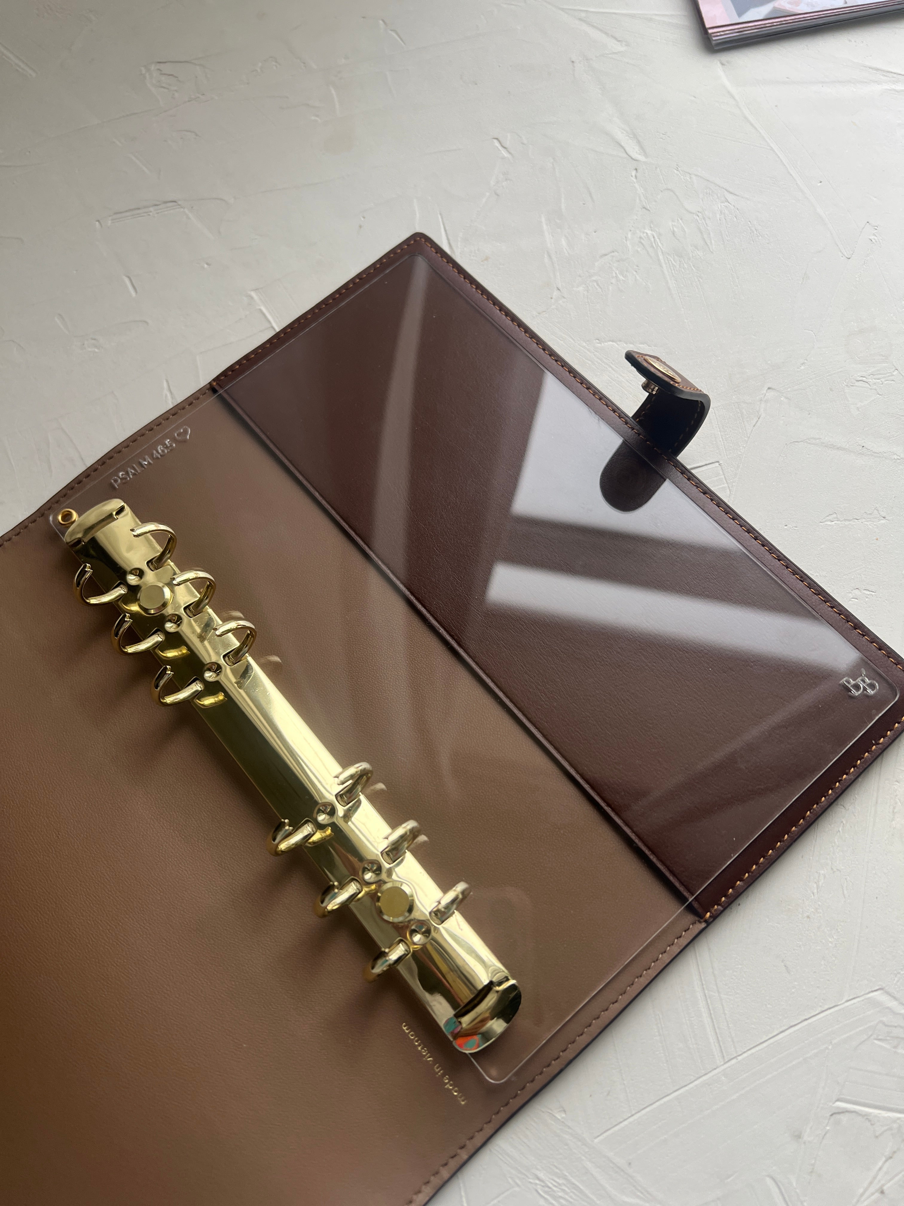 Signature Acrylic Planner Insert™ | Luxury Ring Planner Accessory