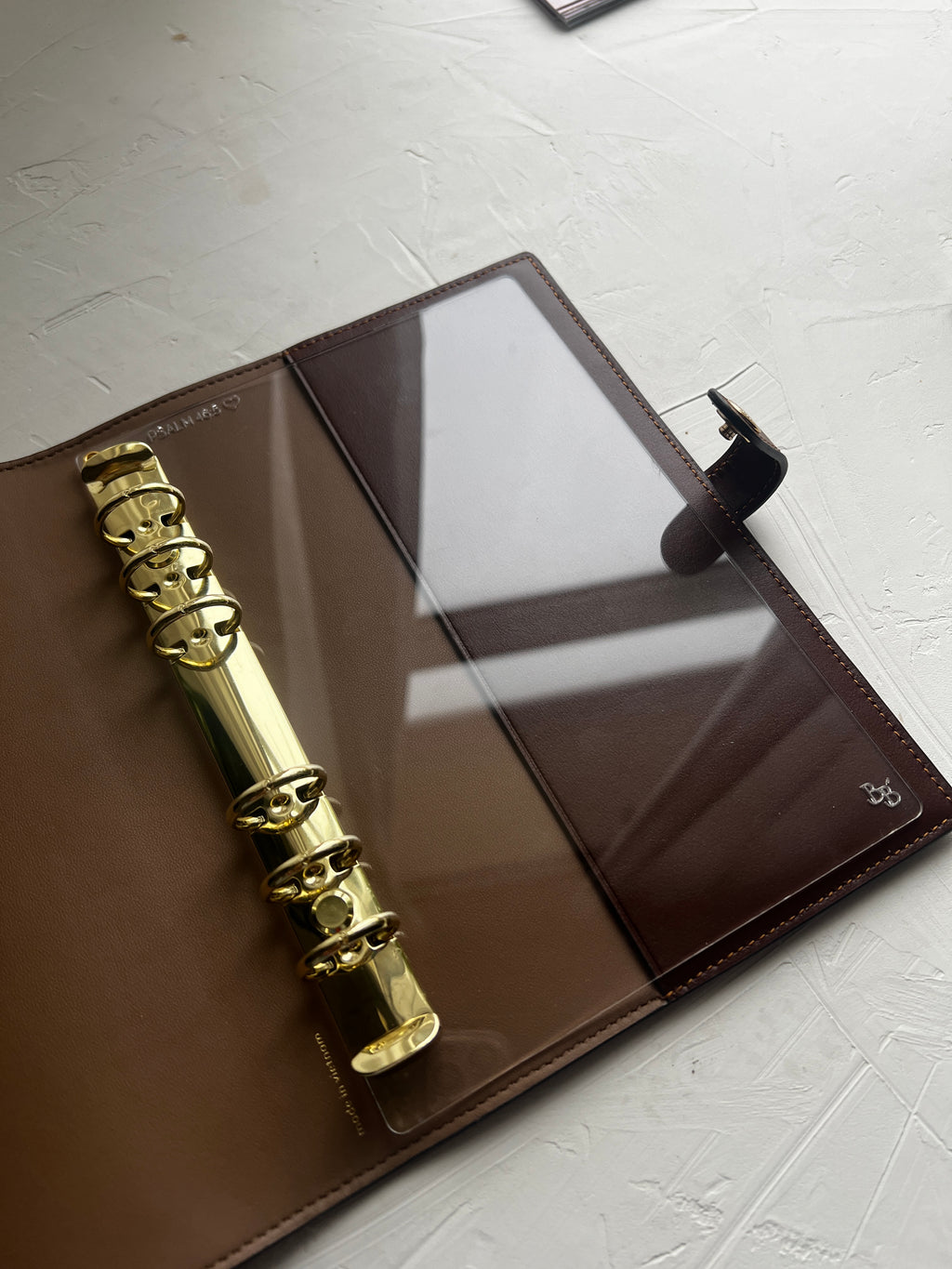 Signature Acrylic Planner Insert™ | Luxury Ring Planner Accessory