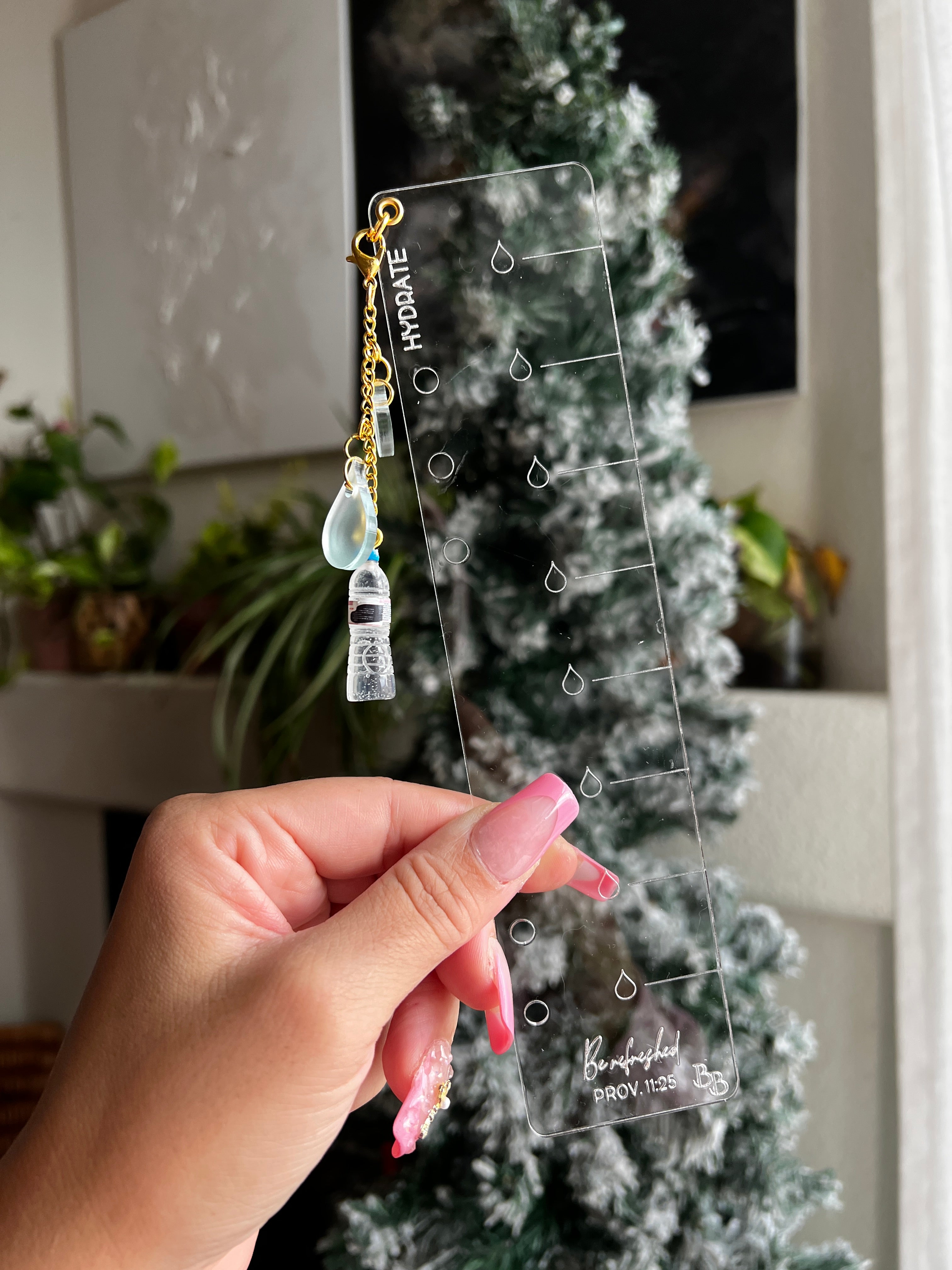 Acrylic Hydration Tracker
