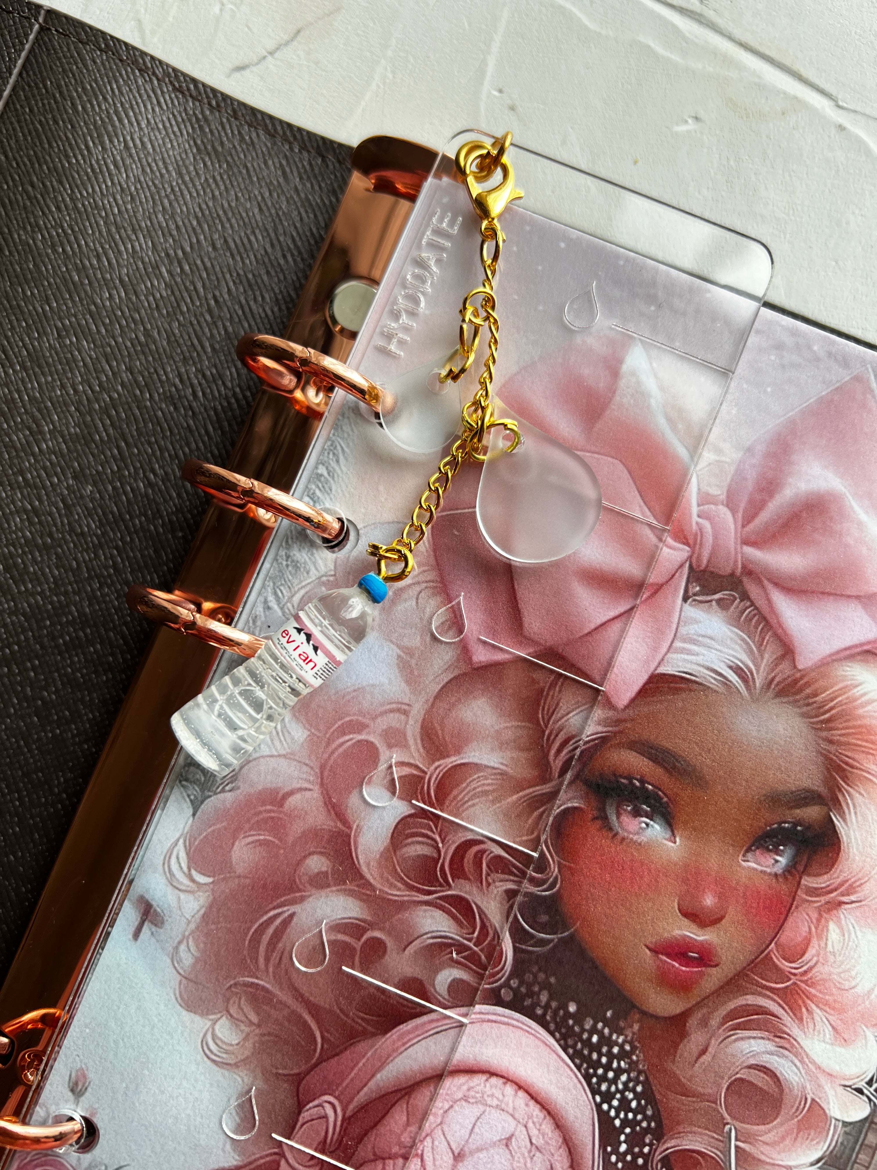 Acrylic Hydration Tracker