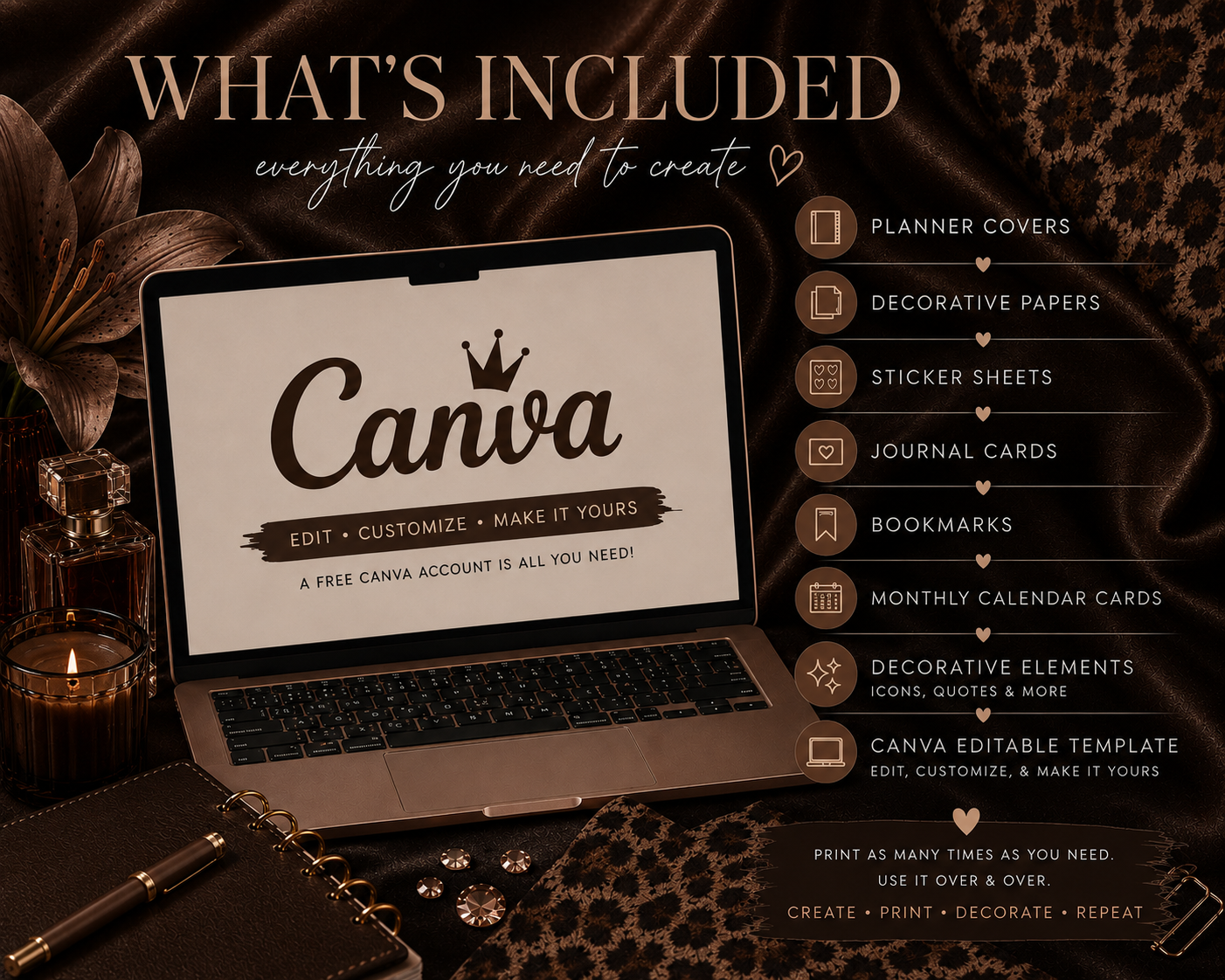 Printable Mood Kit™ — Issue 02 | Chocolate Kiss
