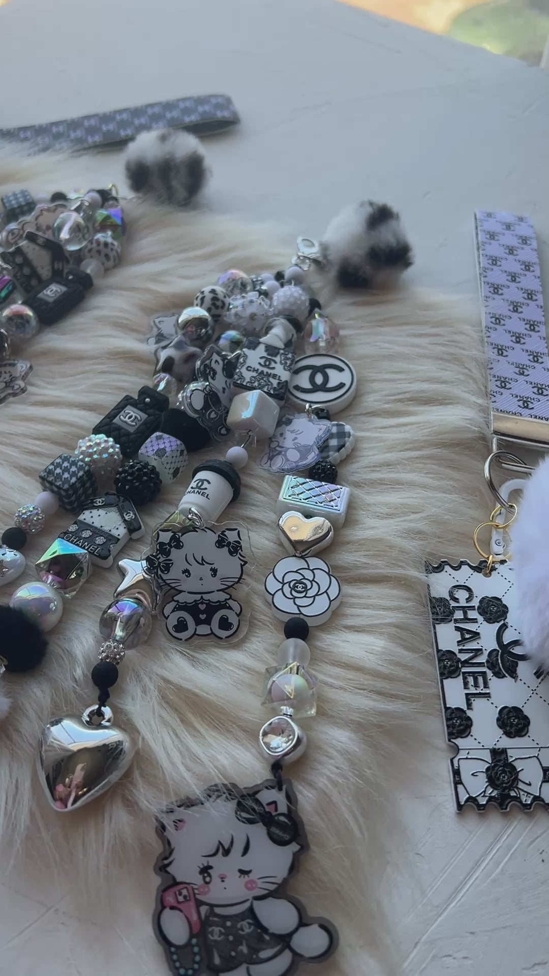 4-Strand Luxe Charm | Statement Planner & Purse Charm