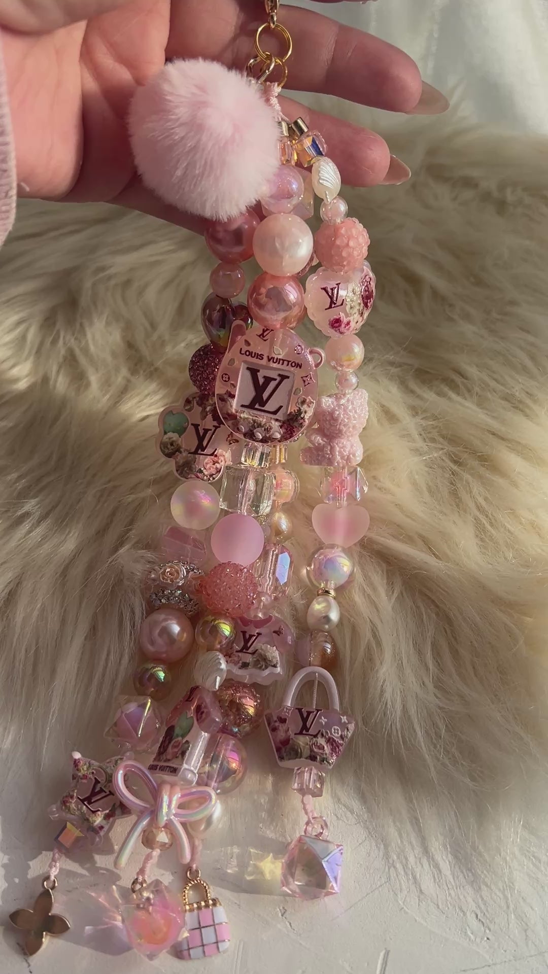 4-Strand Luxe Charm | Statement Planner & Purse Charm