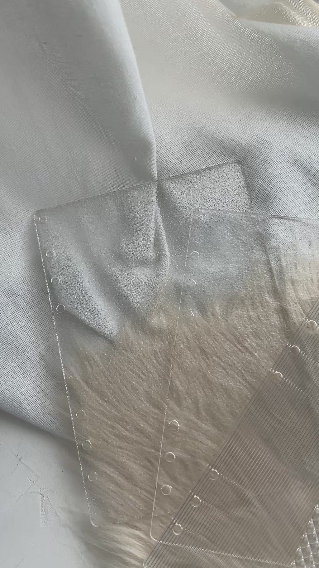 Textured Clear Acrylic Dashboard