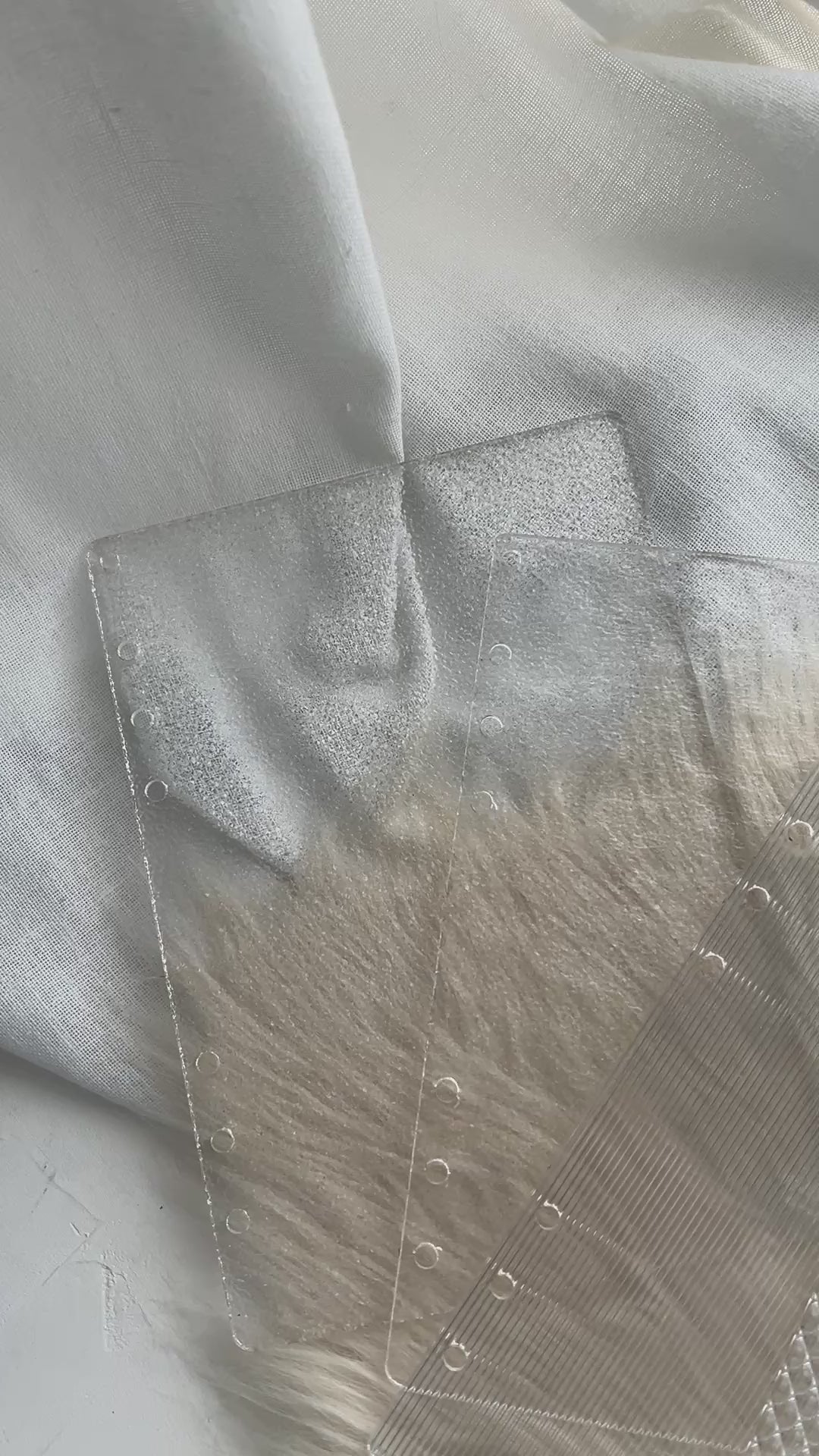 Textured Clear Acrylic Dashboard
