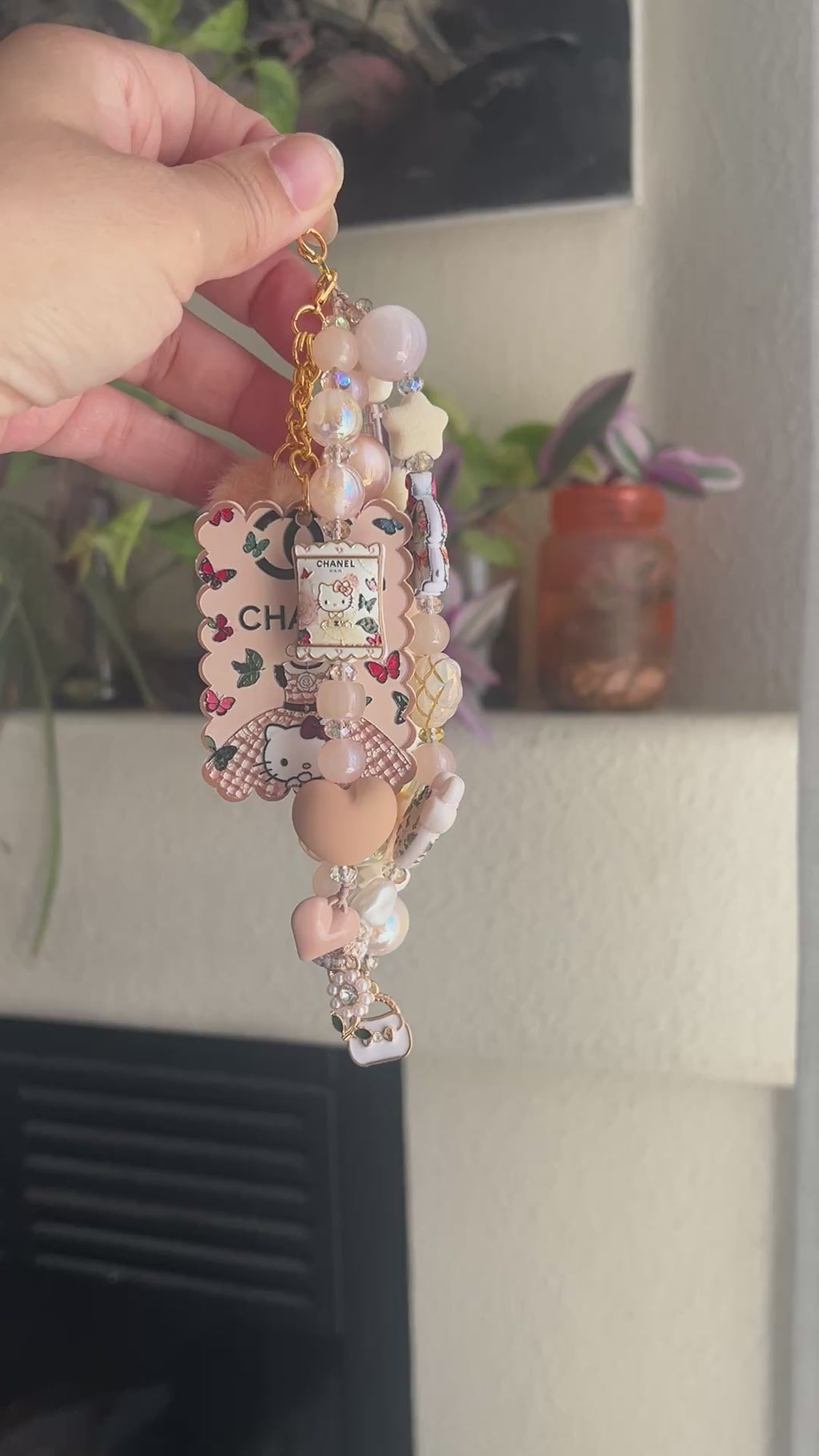 4-Strand Luxe Charm | Statement Planner & Purse Charm